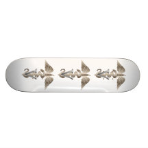 Veterinarian Caduceus Skate Deck