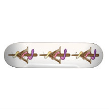 Veterinarian Emblem Skateboard Deck
