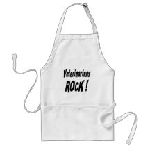 Veterinarians Rock! Apron