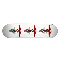 Veterinary Caduceus Skateboard Decks