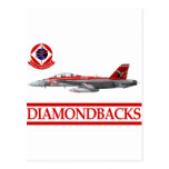 VFA-102 Diamondbacks F-18 Hornet Post Cards