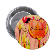 Vibrant pink tulip  - Bridesmaid