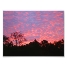 Vibrantly Pink Sunrise Photograph