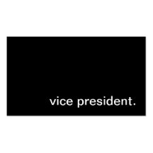 Vice President Business Card