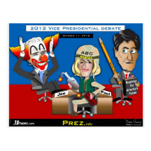 Vice President Debate Oct 2012 Postcards