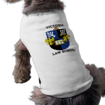 Victoria University Law School - Puppy Mascot Pet T Shirt