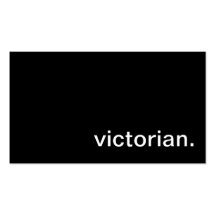 Victorian Business Card