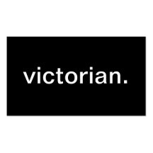 Victorian Business Cards