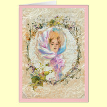 VICTORIAN GIRL HARRISON FISHER STYLE Valentine cards