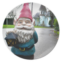Victorian Gnome Plate