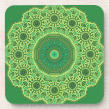 Victorian Green No. 1 Coaster