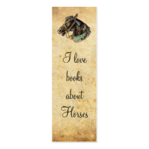Victorian Horse bookmark Business Card