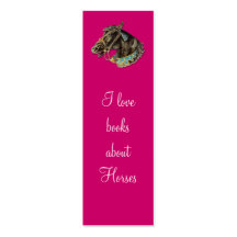 Victorian Horse bookmark Business Cards