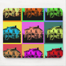 Victorian house mousemat