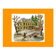 victorian-house postcards