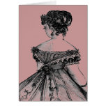 Victorian Lady Note Card