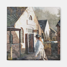 VICTORIAN OLD ENGLAND REFRIGERATOR MAGNETS
