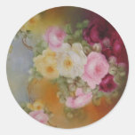 Victorian Rose Bouquet Sticker