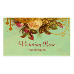 Victorian Rose Swirls & Splatter Standard Biz Card Business Card