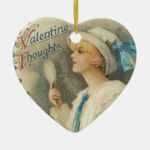 Victorian Valentine Ornament