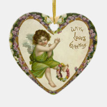 Victorian Valentine Ornament