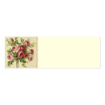 Victorian Wedding Place Setting Cards Business Card