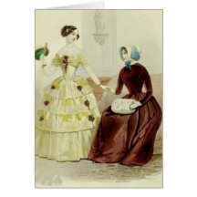 Victorian Women Greeting Card