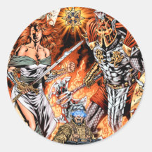 Victory Through Intelligence by Al Rio Sticker