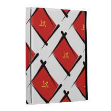Vietnam Brush Flag iPad Folio Cover