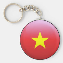 Vietnam Flag Keychains