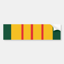 Vietnam Veteran Flag Bumper Stickers