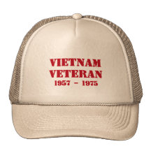 Vietnam Veteran Trucker Hats
