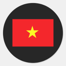 Vietnamese Flag T-shirts and Gifts Sticker