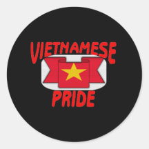 Vietnamese pride stickers