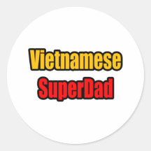 Vietnamese SuperDad Sticker