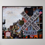 Vieux Carre Railroad Poster