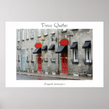 Vieux Québec/ Old Quebec poster