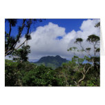 View From Tantalus Hiking Trail Greeting Card