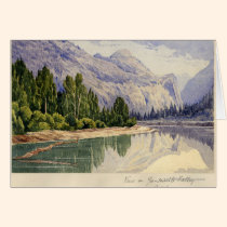View in Yo-Semite Valley California cards