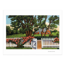 View of a Quaint Residence Postcards