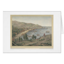 View of Avalon Harbour, Santa Catalina Island(1211 Cards