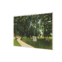 View of Battle Ground, now Lexington Green Stretched Canvas Prints