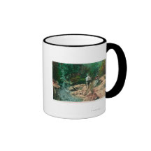 View of Coyote Creek at Gilroy Hot Springs Coffee Mug