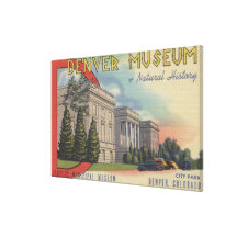 View of Denver Museum of Natural History Gallery Wrap Canvas