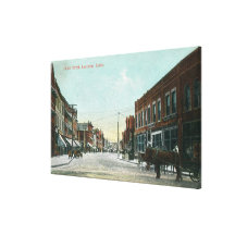 View of Main StreetLewiston, ID Stretched Canvas Prints