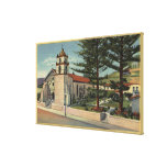 View of Mission San Buenaventura Stretched Canvas Prints
