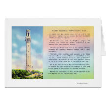 View of Pilgrim Memorial and Brief Information Card
