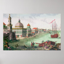 View of Quebec Print
