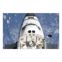 View of space shuttle Endeavour's crew cabin Art Photo