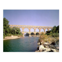 View of the aqueduct, built c.19 BC Post Cards